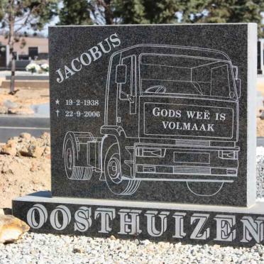 OOSTHUIZEN Jacobus 1938-2006