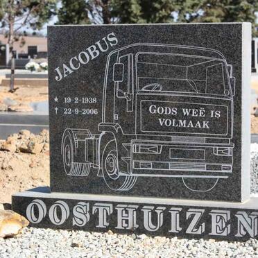 OOSTHUIZEN Jacobus 1938-2006