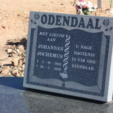 ODENDAAL Johannes Jochemus 1922-2006