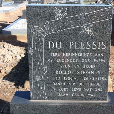PLESSIS Roelof Stefanus, du 1956-1984