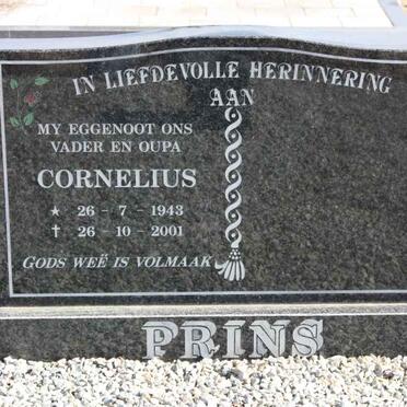PRINS Cornelius 1943-2001