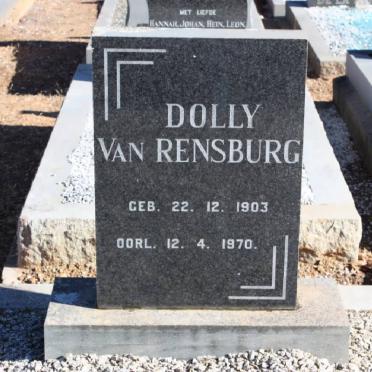 RENSBURG Dolly, van 1903-1970