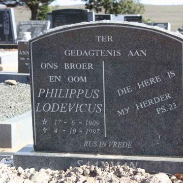 SAAYMAN Philippus Lodevicus 1909-1997