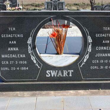 SWART Cornelis Johannes 1909-1995 &amp; Anna Magdalena 1906-1984