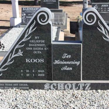 SCHOLTZ Koos 1940-2002