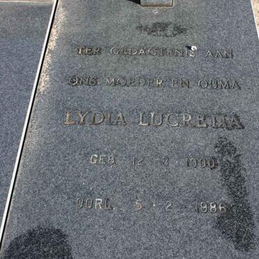 SAAYMAN Lydia Lucretia 1900-1986