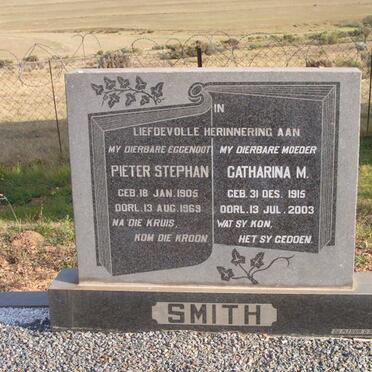 SMITH Pieter Stephan 1905-1969 &amp; Catharina M. 1915-2003
