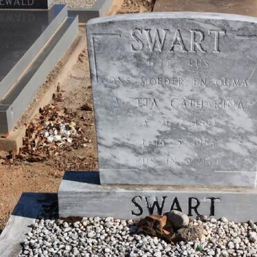 SWART Aletta Catharina 1892-1983