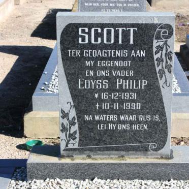 SCOTT Edyss Philip 1931-1990