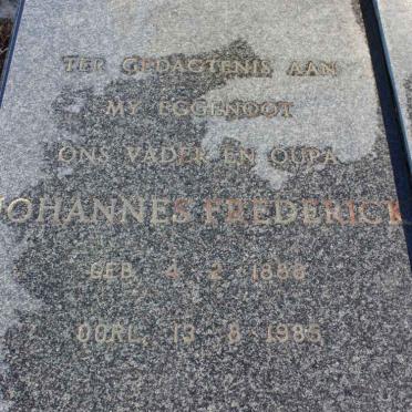SAAYMAN Johannes Frederick 1888-1985