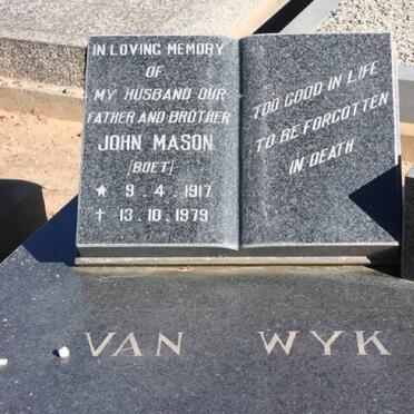 WYK John Mason, van 1917-1979