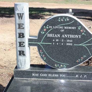 WEBER Brian Anthony 1943-2002