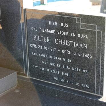 WYK Pieter Christiaan, van 1917-1985