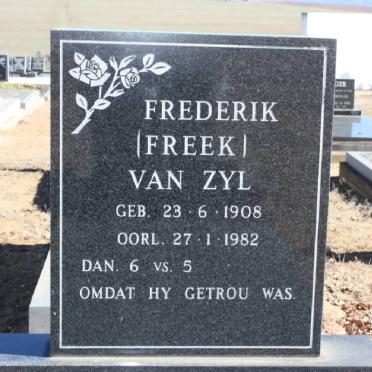 ZYL Frederik, van 1908-1982