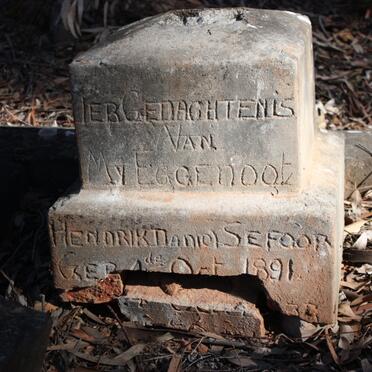 SEFOOR Hendrik Daniel 1891-?