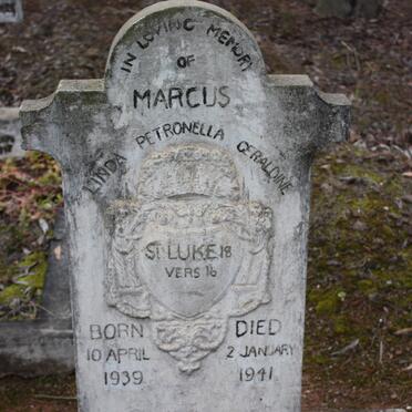 MARCUS Linda Petronella Geraldine 1939-1941