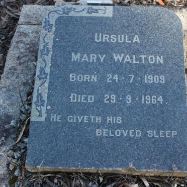WALTON Ursula Mary 1909-1964