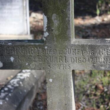 FEBRUARY J. ?-1906 &amp; FEBRUARI Spa?ina ?-1906 