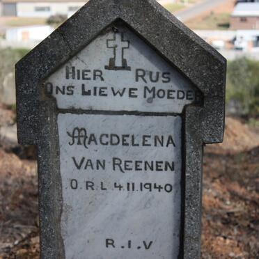 REENEN Magdelena van ?-1940