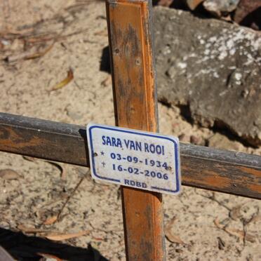 ROOI  Sara van 1934-2006