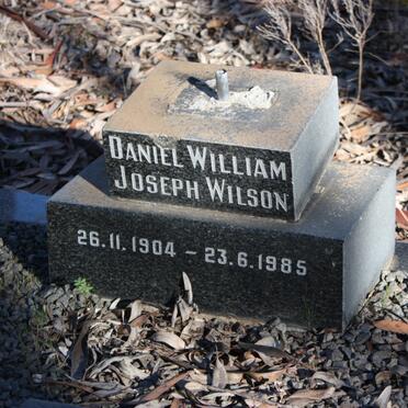 WILSON Daniel William Joseph 1904-1985