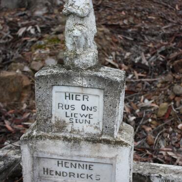 HENDRICKS Hennie 1950-1950