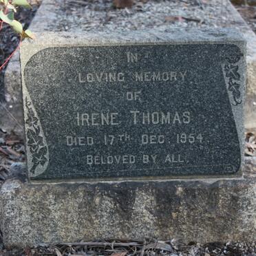 THOMAS Irene -1954