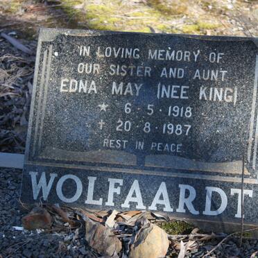 WOLFAARDT Edna May nee KING 1918-1987