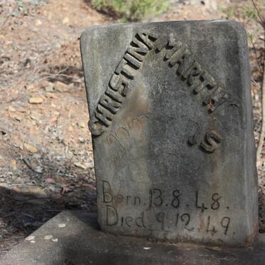 ? Christina Marth? 1948-1949