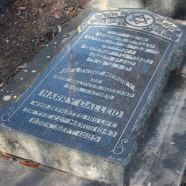 GALLEID Harry  1885-1943