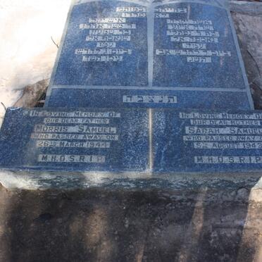 SAMUEL Morris -1944 &amp; Sarah -1943