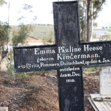 HEESE Emma Pauline nee KINDERMANN 1837-1910