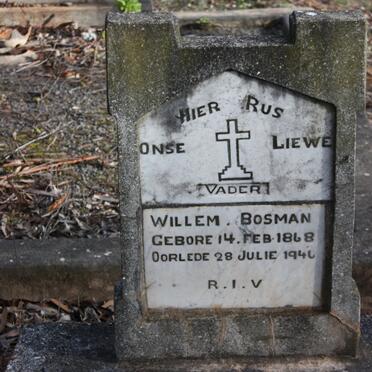 BOSMAN Willem 1968-1946