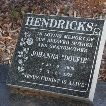 HENDRICKS Johanna 1909-1974