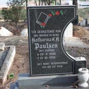 PAULSEN Katharina nee CUPIDO 1996-1955