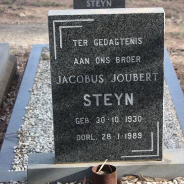 STEYN Jacobus Joubert 1930-1989