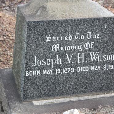 WILSON Joseph V.H. 1879-1970