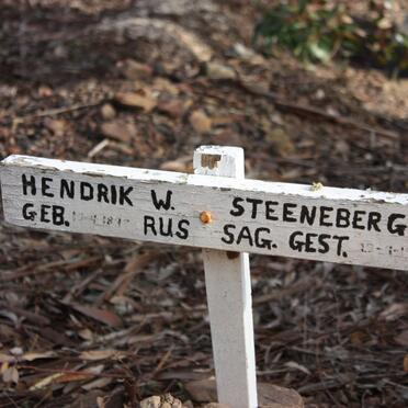 STEENEBERG Hendrik w. 18?-?