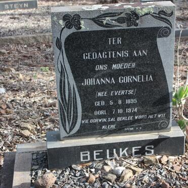 BEUKES Johanna Cornelia nee EVERSTE 1895-1974