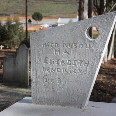 HENDRICKS Elizabeth ?-1973