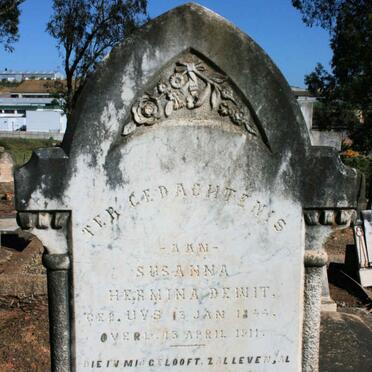 WIT Susanna Hermina, de 1844-1911