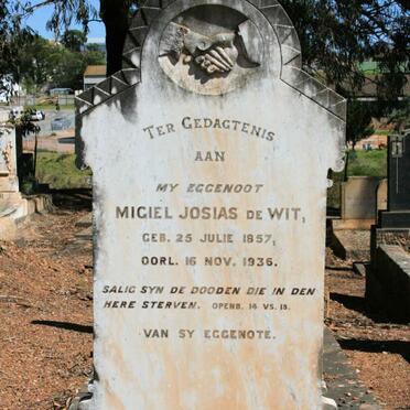 WIT Migiel Josias, de 1857-1936