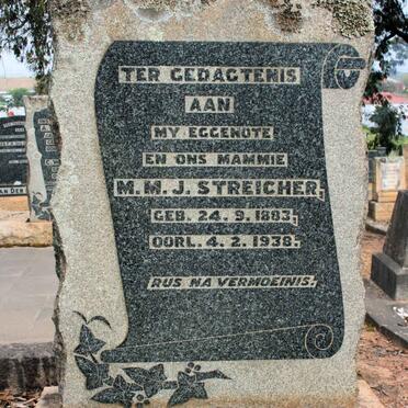 STREICHER M.M.J. 1883-1938