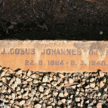 PREEZ Jacobus Johannes, du 1884-1940