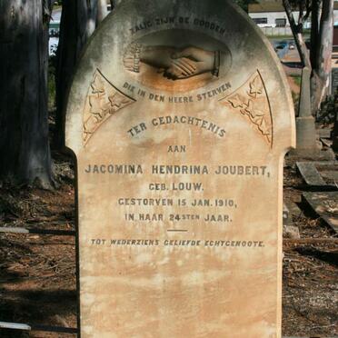JOUBERT Jacomina Hendriena neé -1910