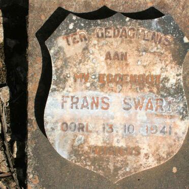 SWART Frans -1941