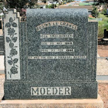 GRANGE Rosina, la neé SMALBERGER 1868-1946