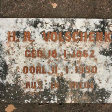 VOLSCHENK H.R. 1862-1950
