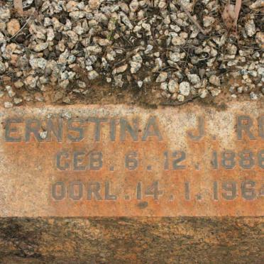 ROUX Ernstina J. 1886-1964