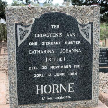 HORNE Catharina Johanna 1901-1964